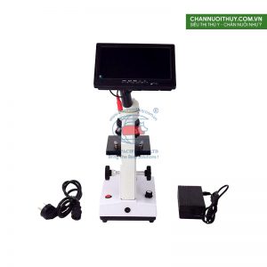 Kính hiển vi có màn hình 7 inch, tự động làm ấm phiến kính 4 Kính hiển vi thú y có màn hình 7 inch, tự động làm ấm phiến kính