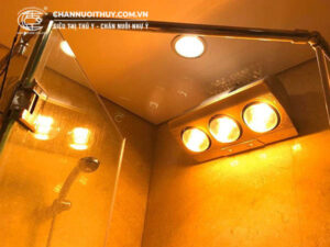 Chức năng của đèn sưởi hồng ngoại điện quang cho nhà tắm