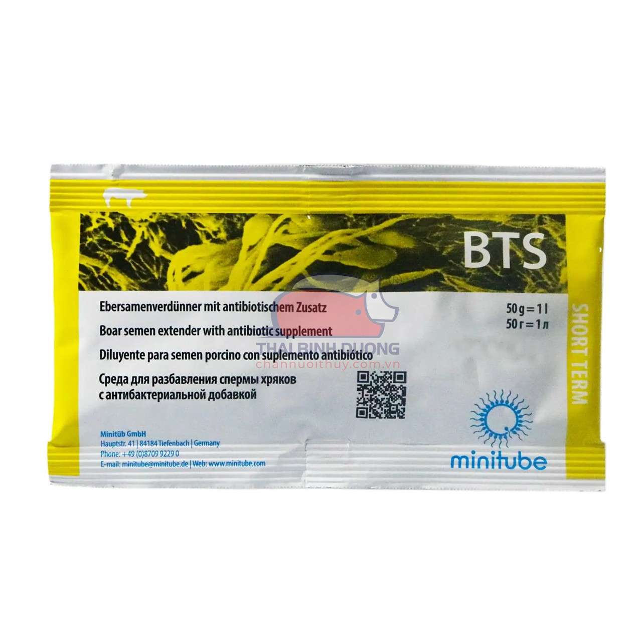 Môi trường pha tinh heo 3 ngày BTS Minitube Đức