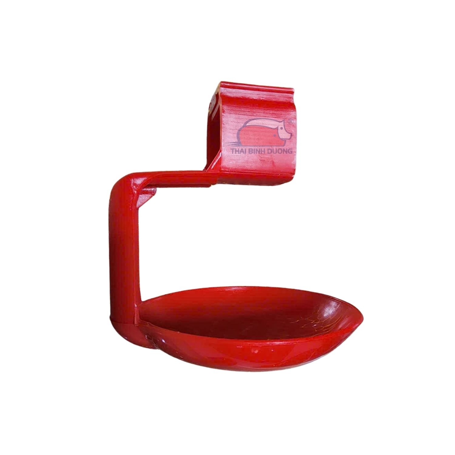 Tách hứng nước cho cút 1 quai ống vuông phi 22