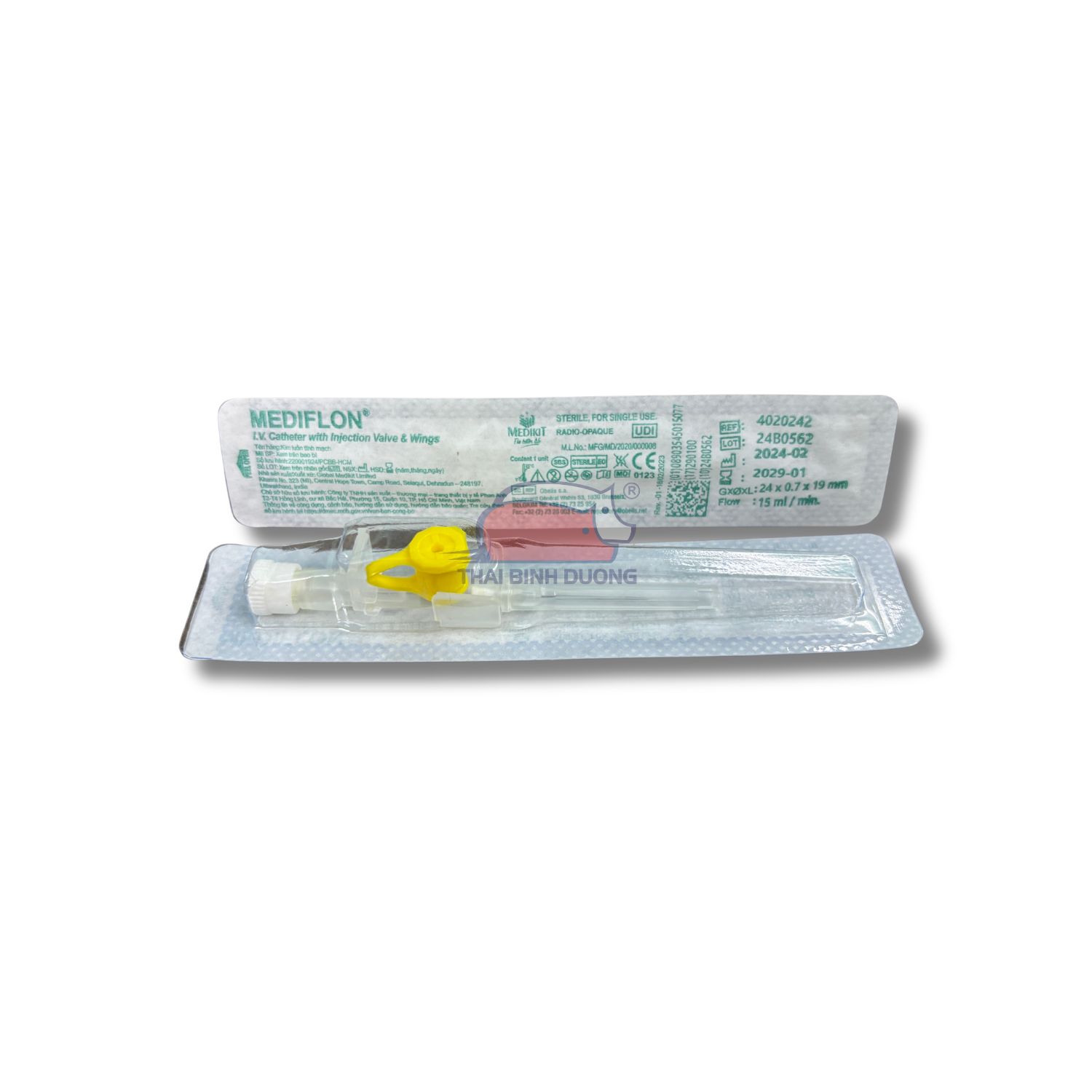 Kim luồn tĩnh mạch tiệt trùng